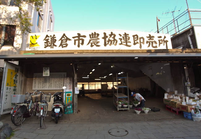 鎌倉お散歩マップ　市場