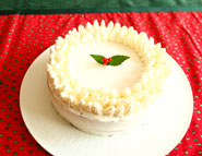 苺たっぷりクリスマスケーキのレシピ2011年
