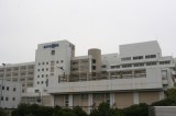 目の前にある藤沢市民病院